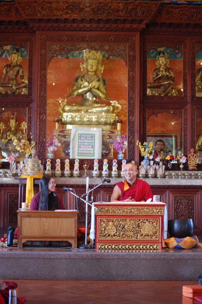 Drupon Khenpo Teaching, Margaret Translating